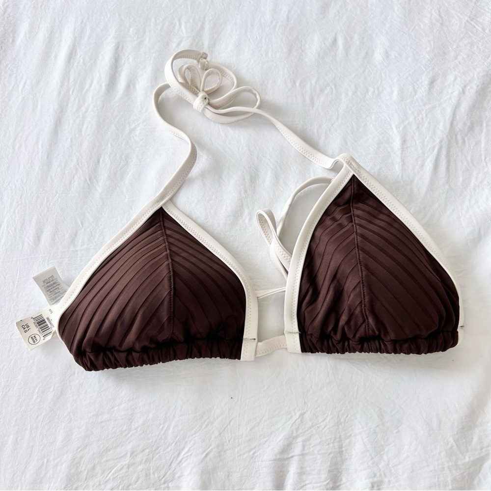 Aerie Wide Rib String Triangle Bikini - Picture 2 of 6
